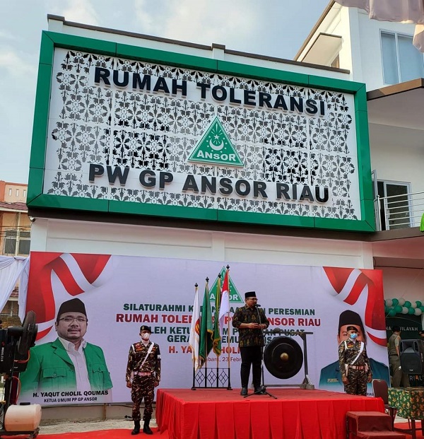 Menang : PW GP Ansor Harus Siap Jadi Garda Terdepan Menjaga Toleransi